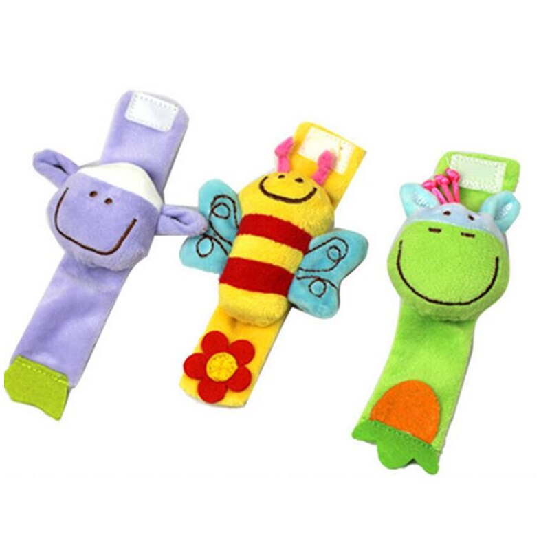 Wrist Baby Rattle Soft Infant Rattle Toy